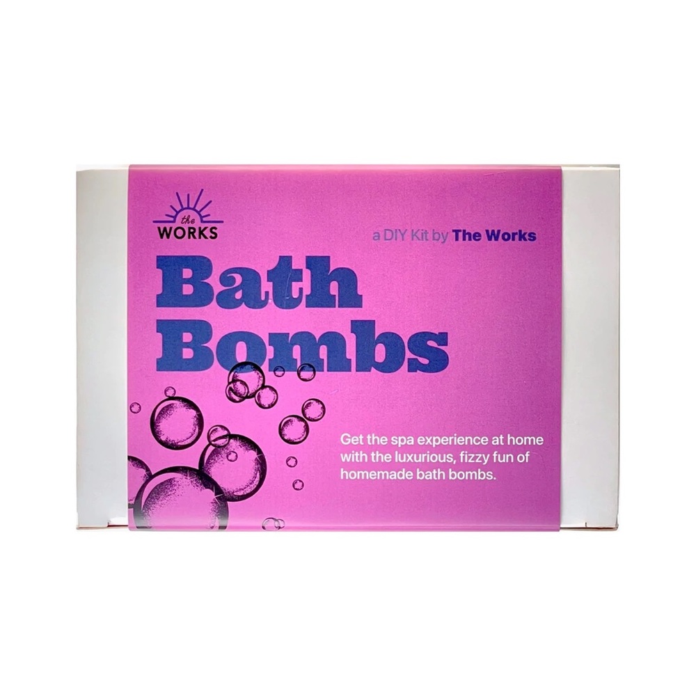The Works Bath Bombs DIY Kit NEW